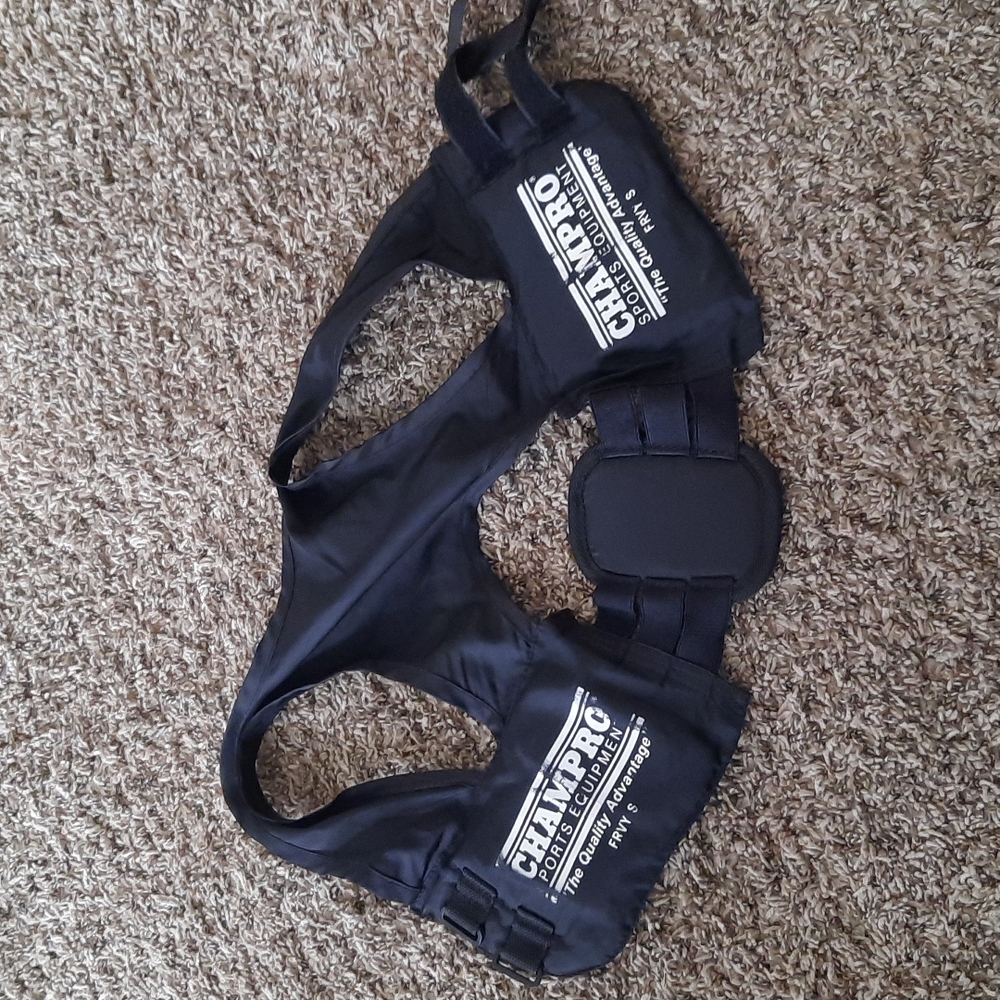 Padded football vest